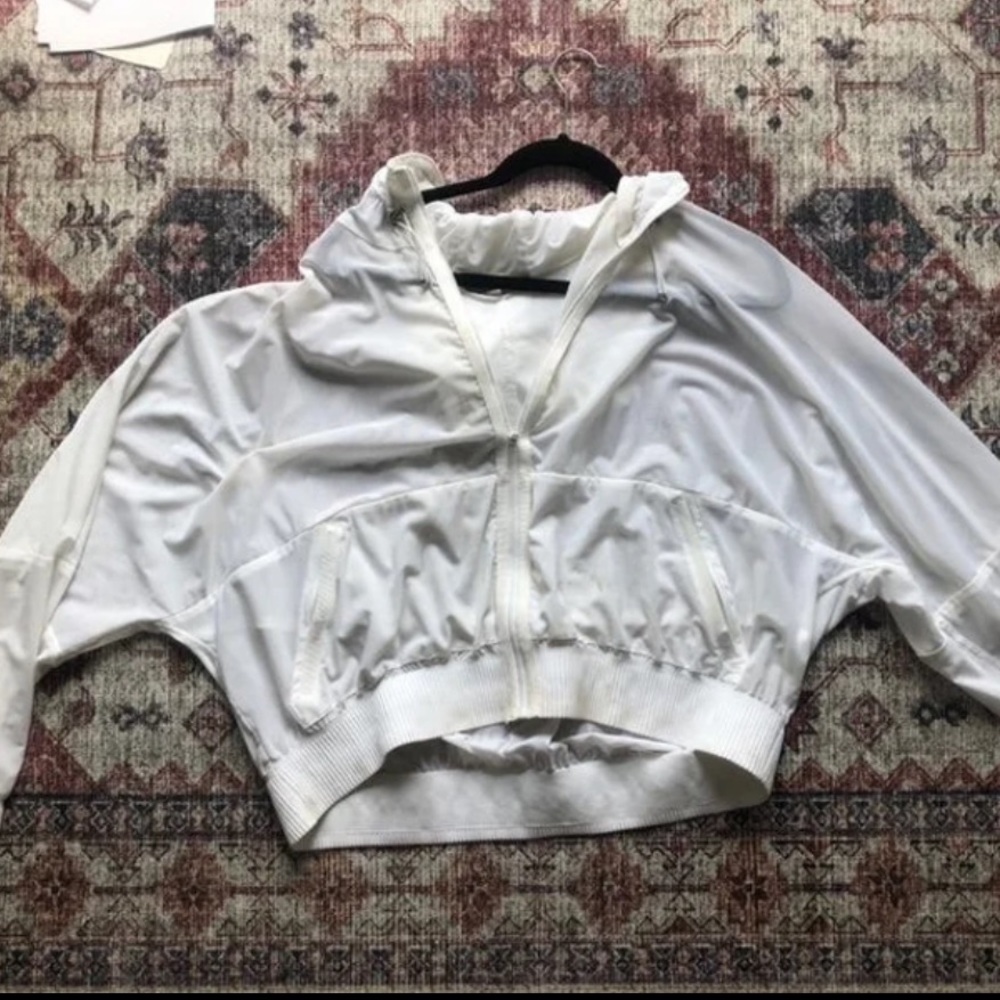 White Athleta Jacket